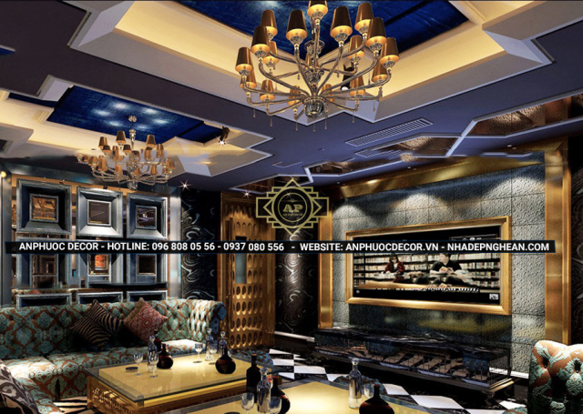 Mẫu Nội Thất Karaoke Bán Cổ Điển