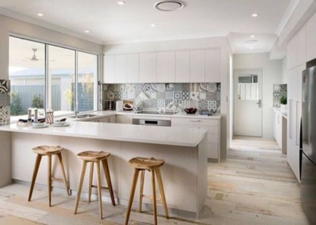 NỘI THẤT BẾP CHẤT LIỆU GỖ CÔNG NGHIỆP - HIỆN ĐẠI - ACRYLIC